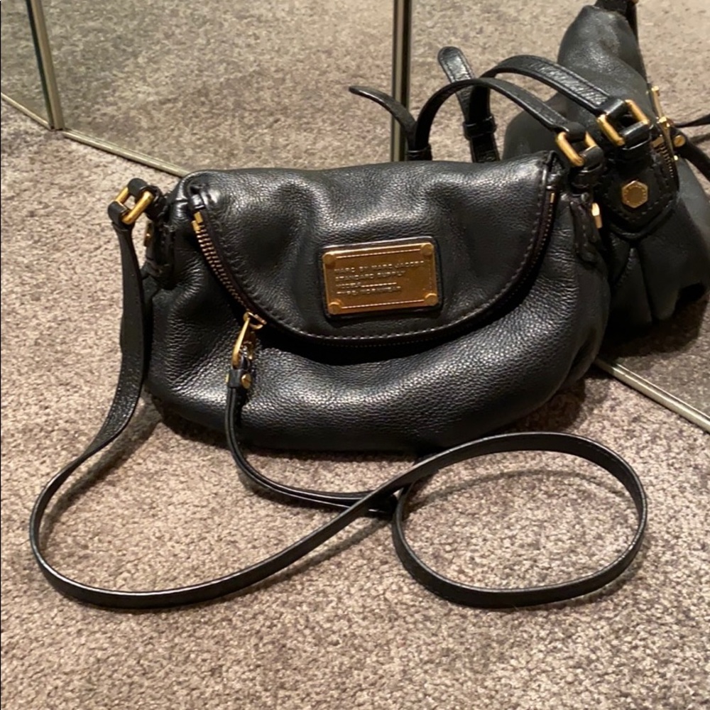 Marc by Marc Jacobs Black Leather Crossbody